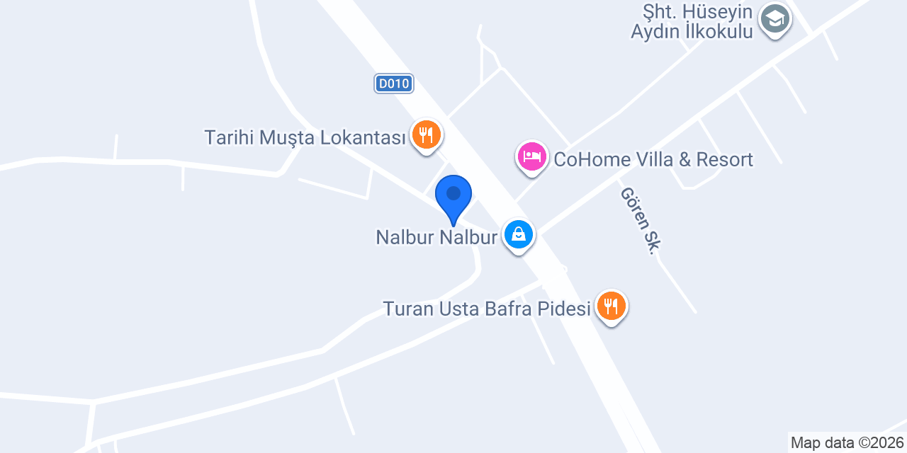 Salon asma altı konumu