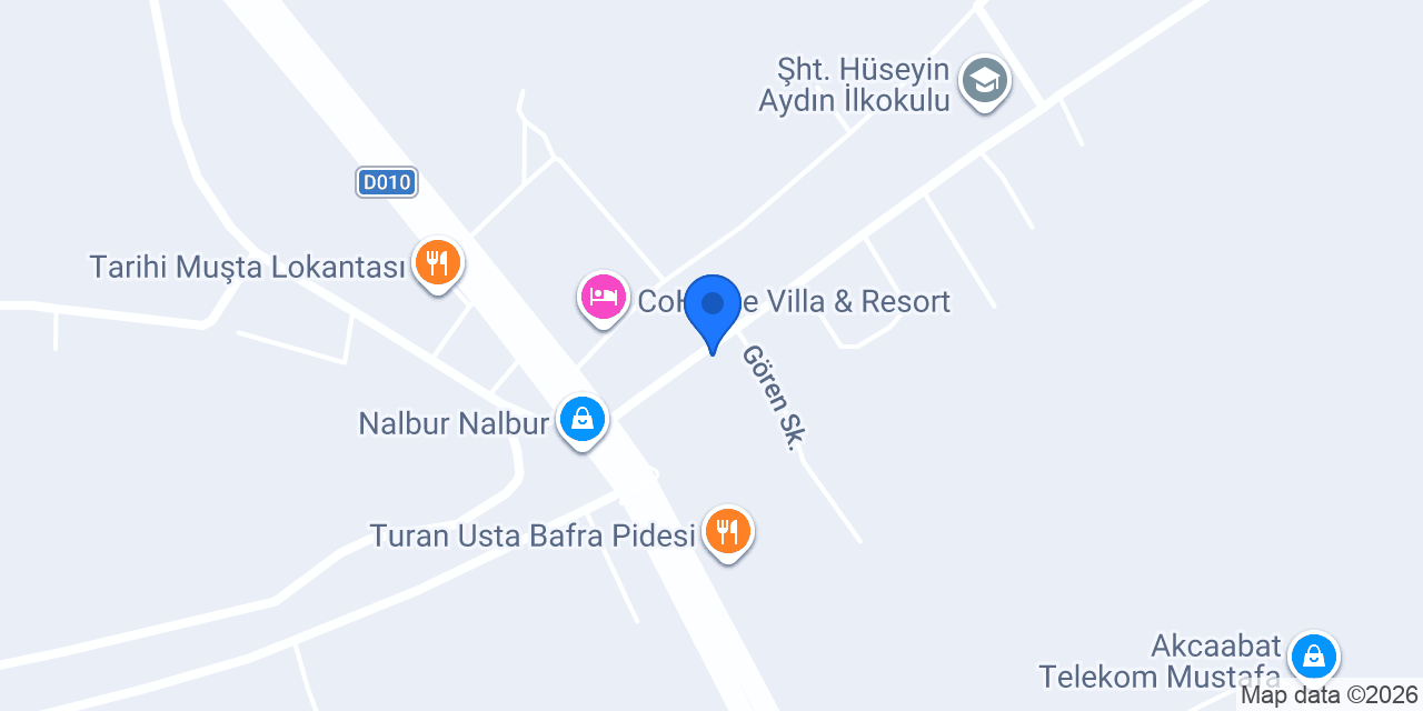 Aydın sıhhı tesisat yusuf aydın konumu