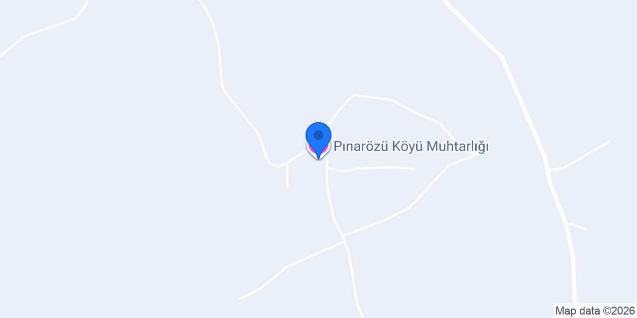 Pınarözü Köyü Muhtarlığı konumu
