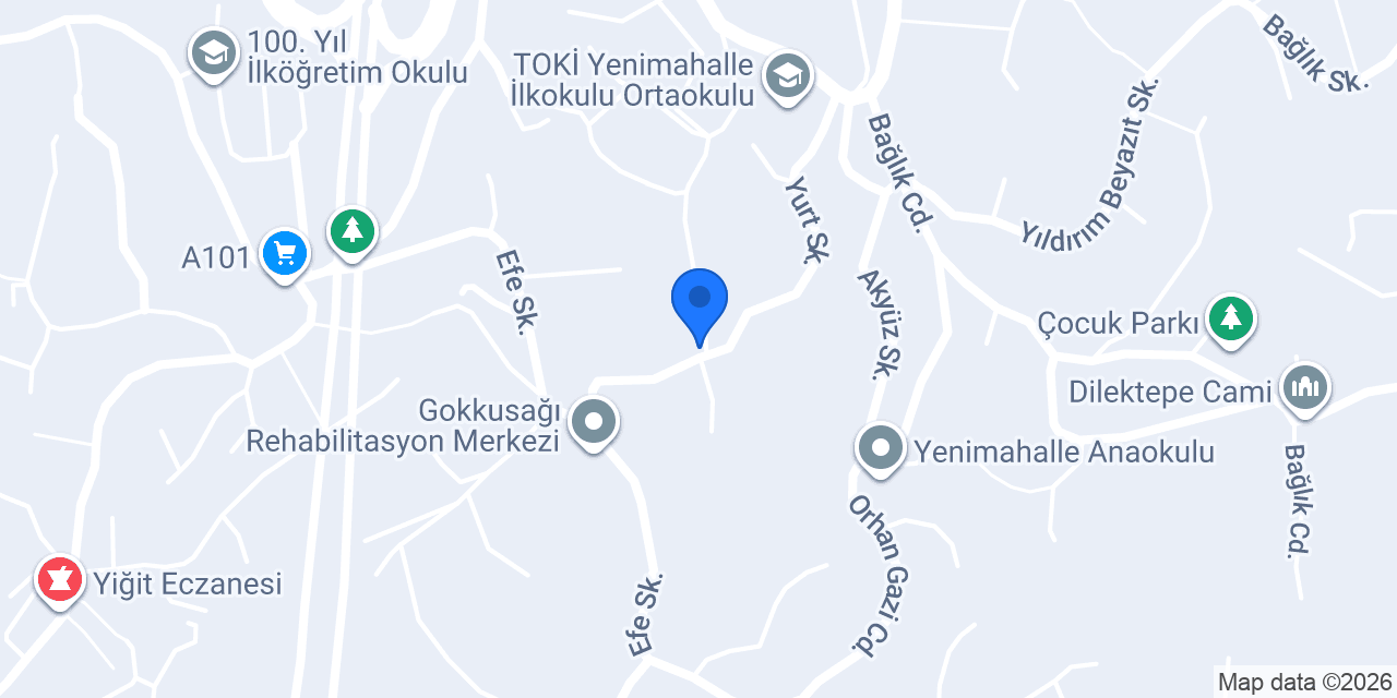 As Çelik Metal konumu