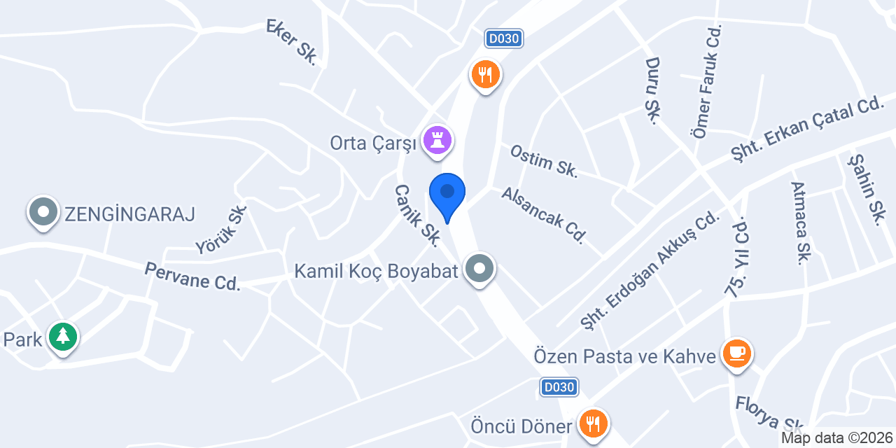 DHL eCommerce - Boyabat Şubesi konumu