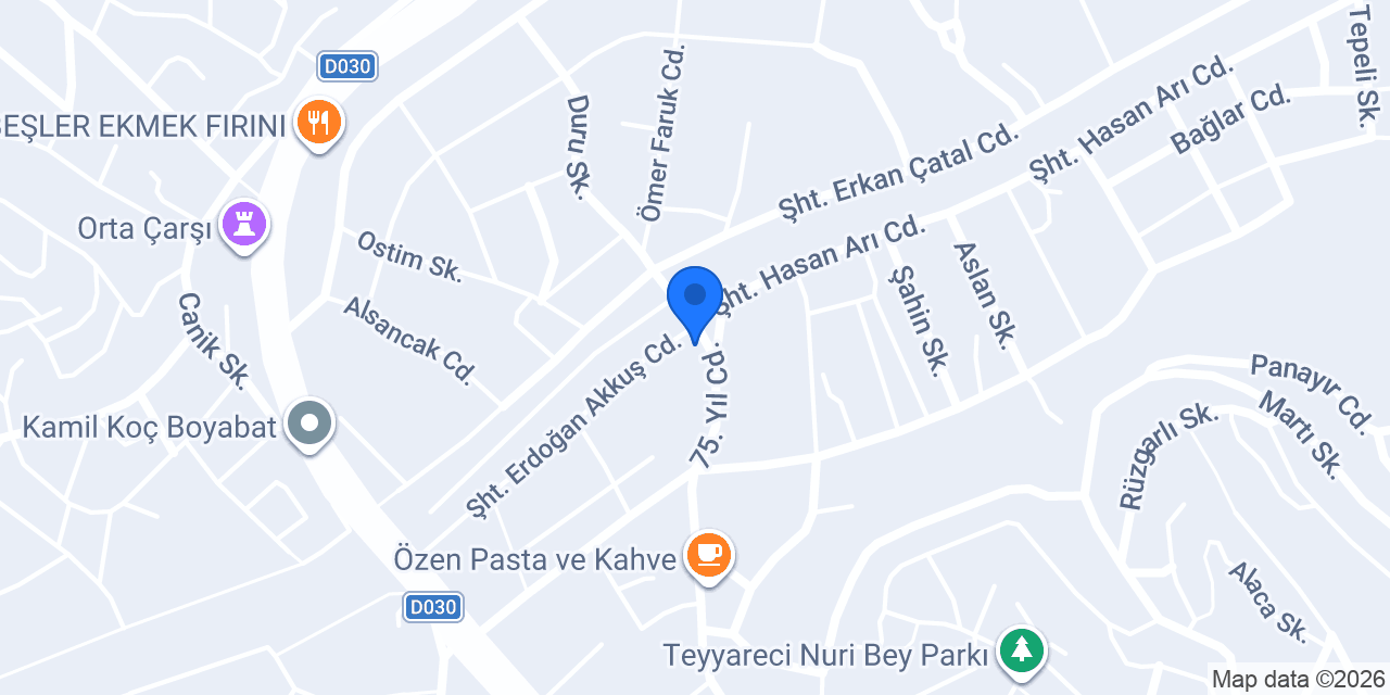 MİNA TİCARET konumu
