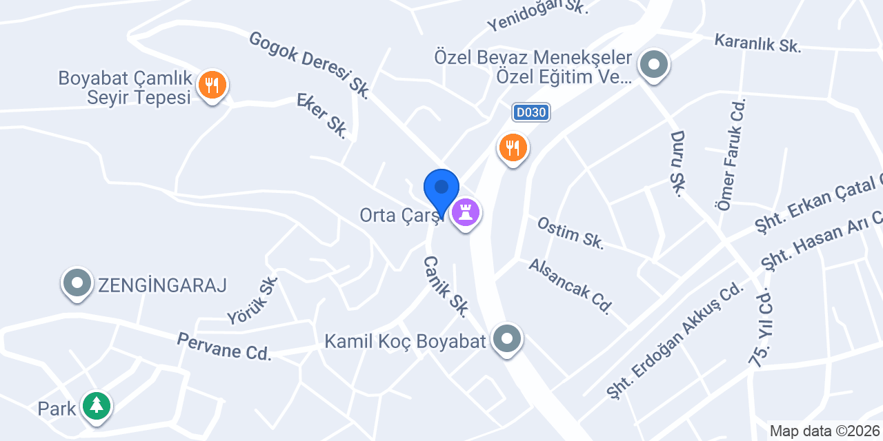 Mogaz Tüp Bayisi konumu