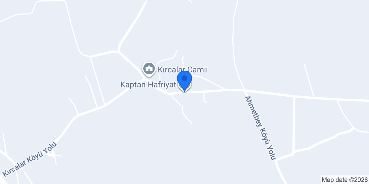 Kaptan Hafriyat konumu