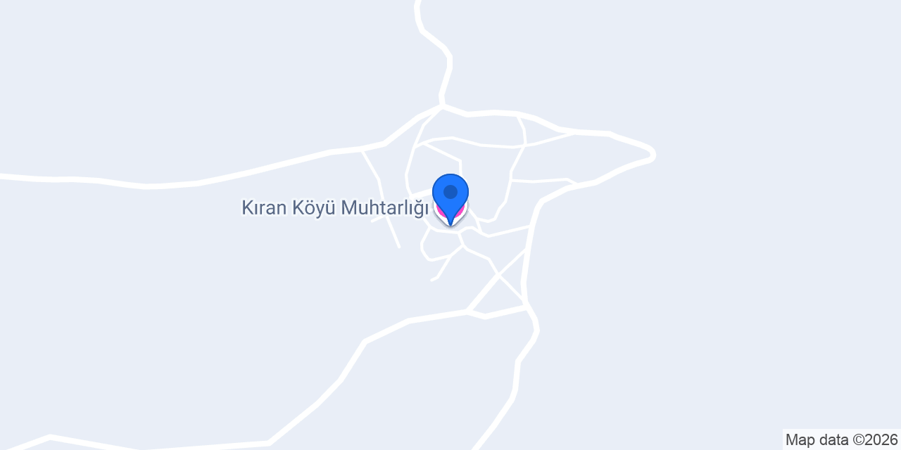 Kıran Köyü Muhtarlığı konumu