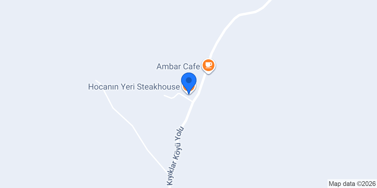 Hocanın Yeri Steakhouse konumu