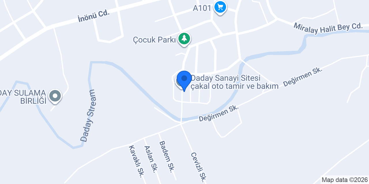 Arslan Oto Bakım konumu