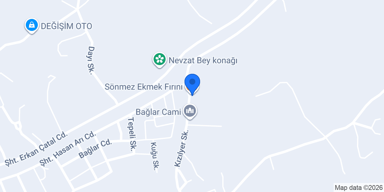 Serdar Çiçek Evi konumu