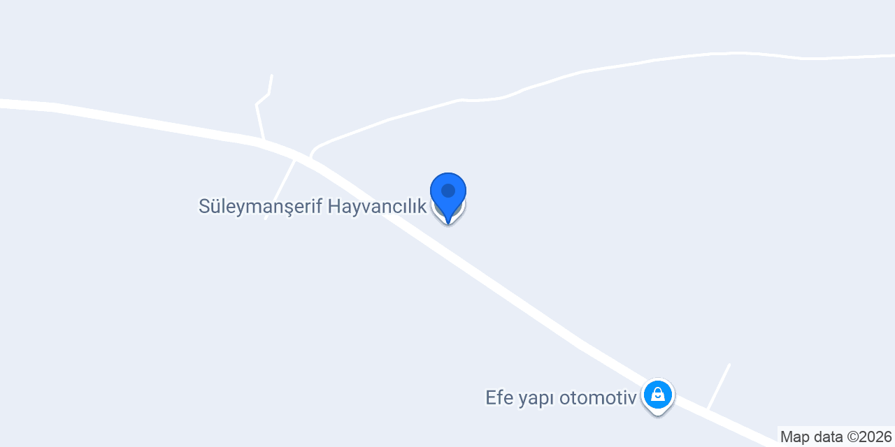 Süleymanşerif Hayvancılık konumu