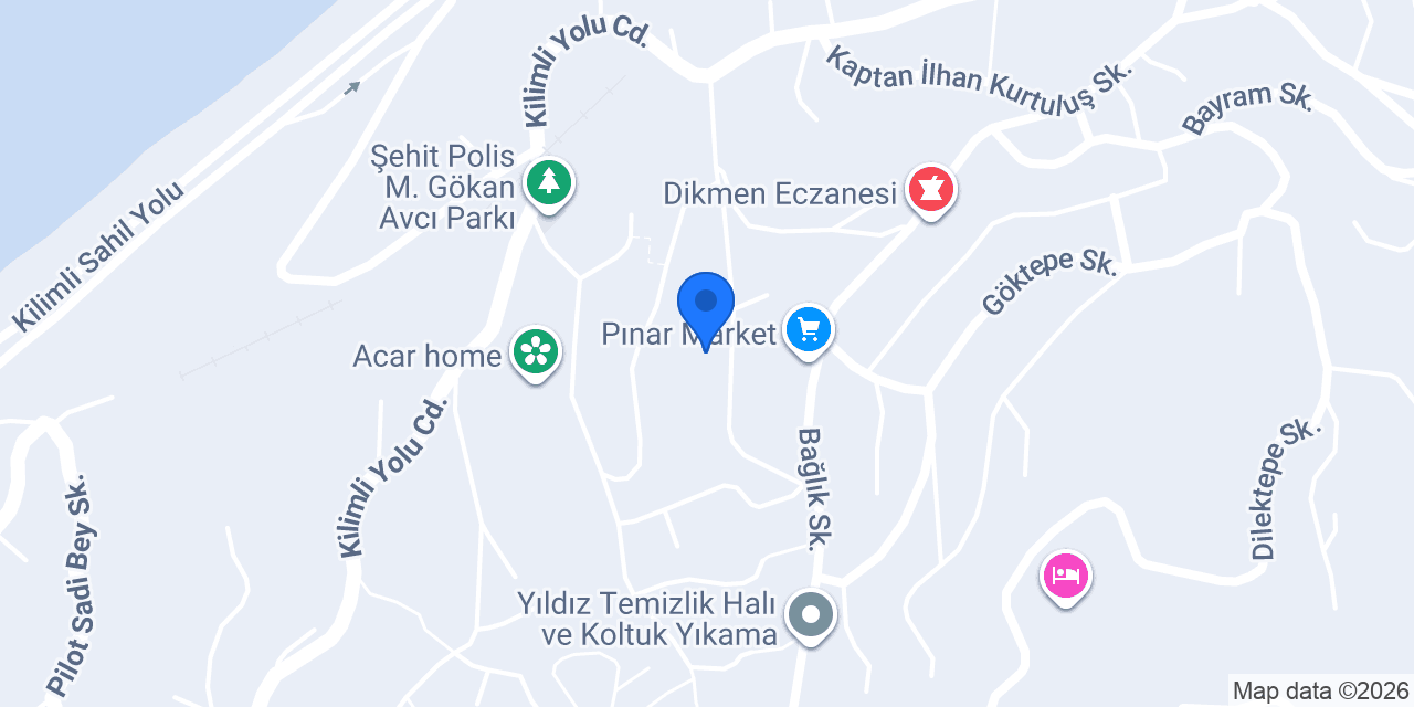 Özel Ata Diyaliz Mer. konumu