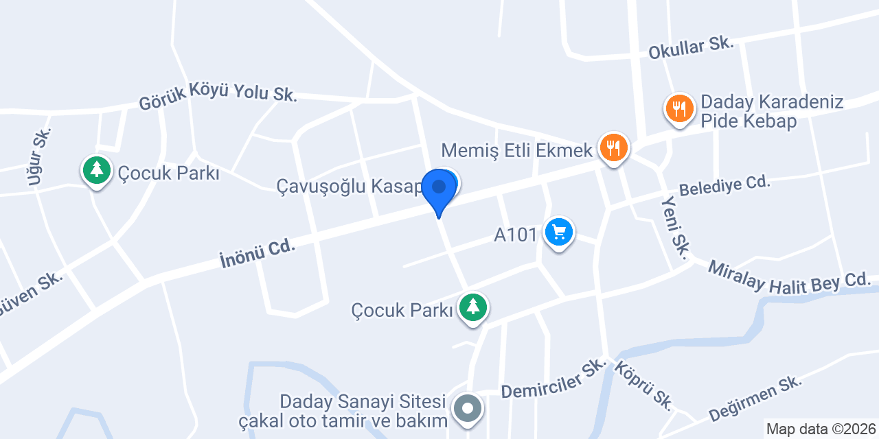 Karakaşlar Ticaret konumu