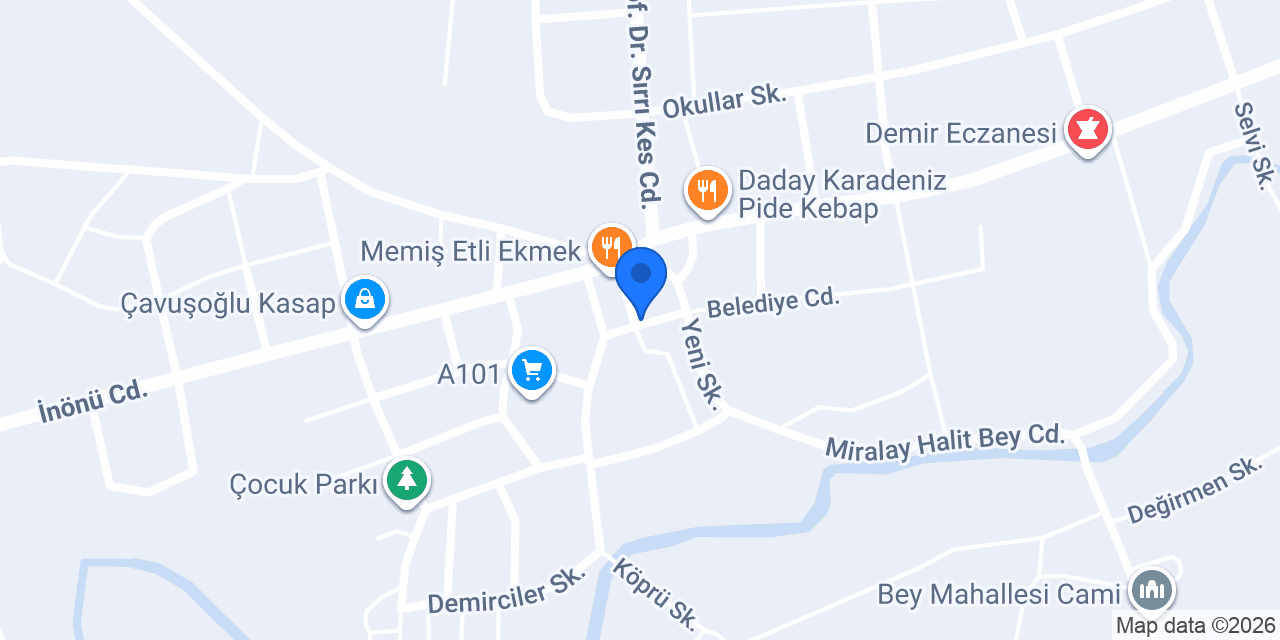 Alişler seç market konumu