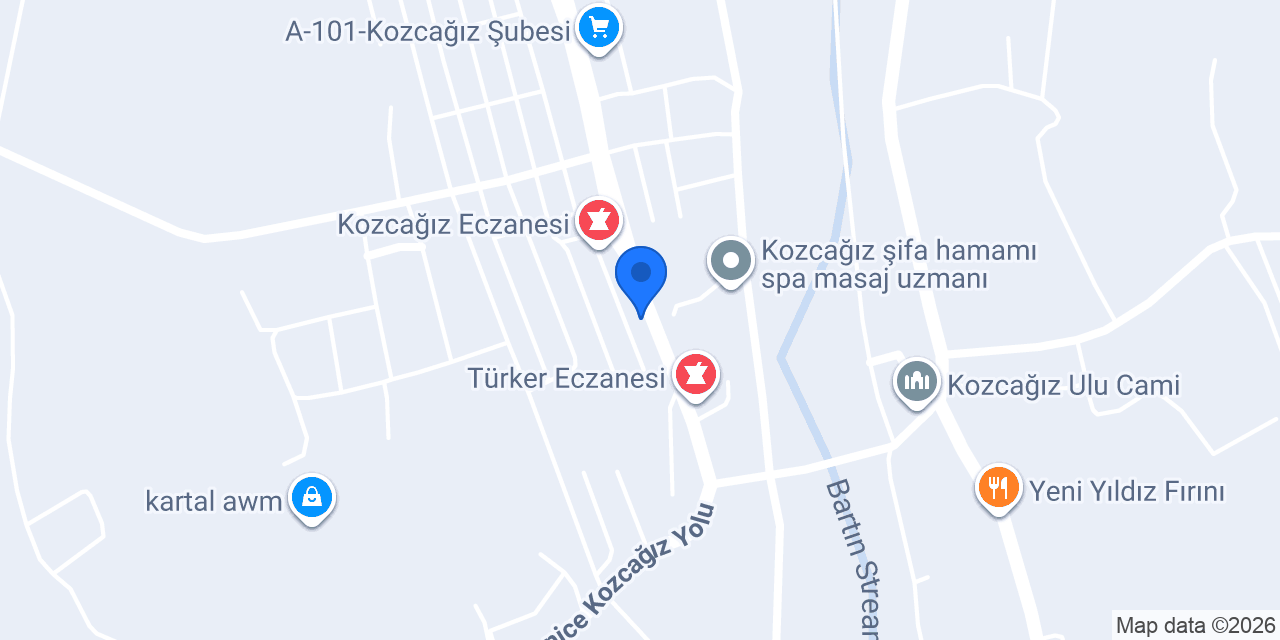 Oğuz Optik konumu