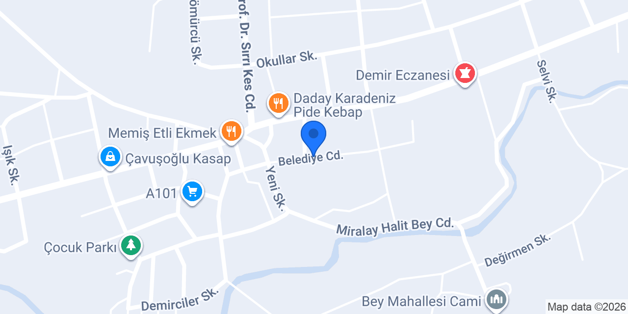 Doğuş Veteriner Kliniği konumu
