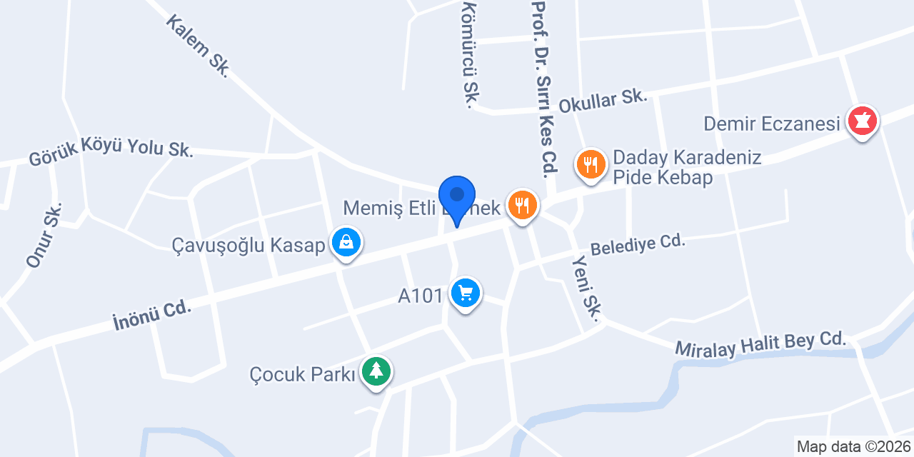 Aygaz Tüp Bayisi konumu