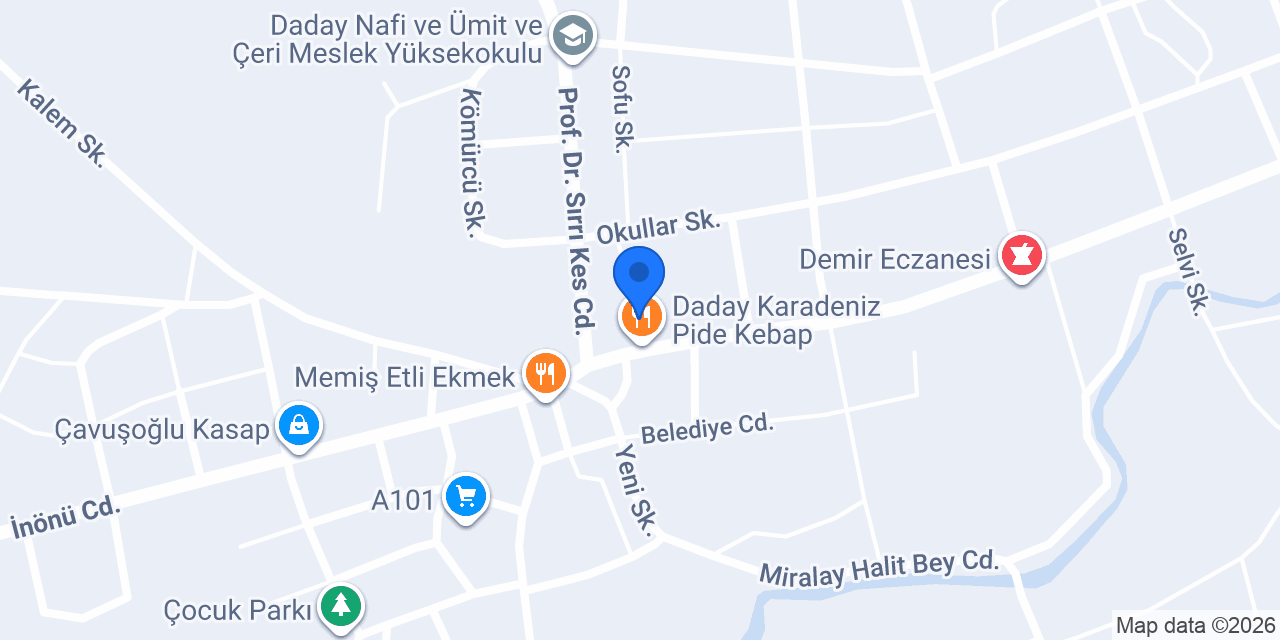 ORDAŞ ORMAN ÜRÜNLERİ konumu