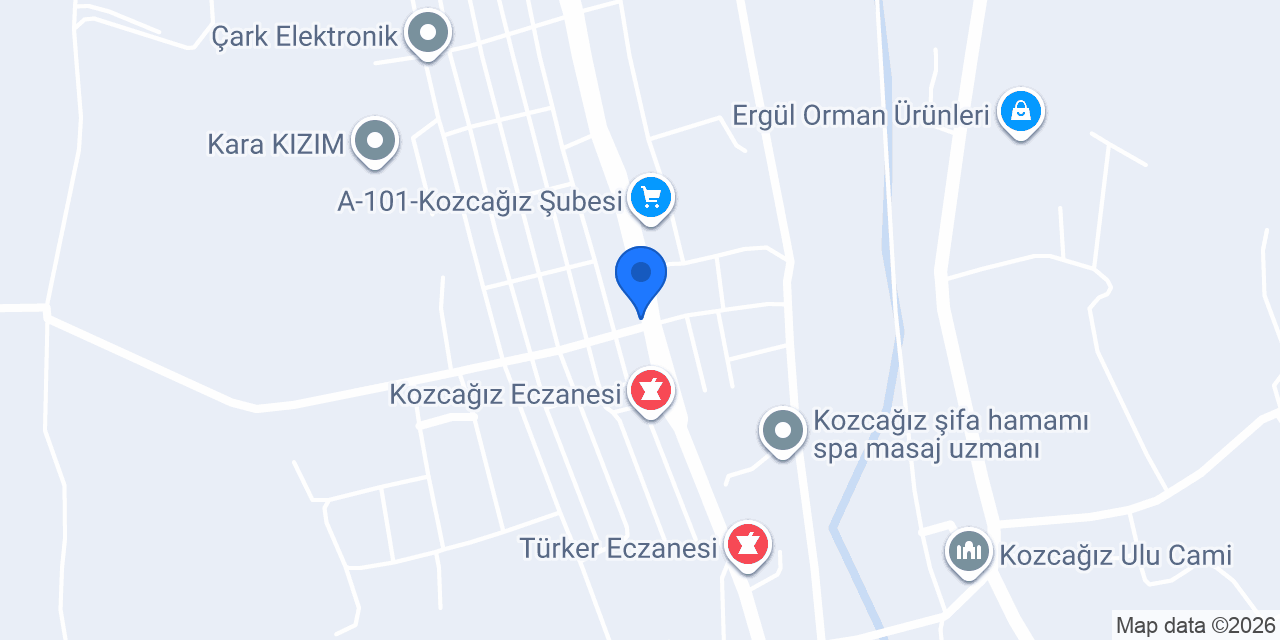 Köşem Kuruyemiş konumu