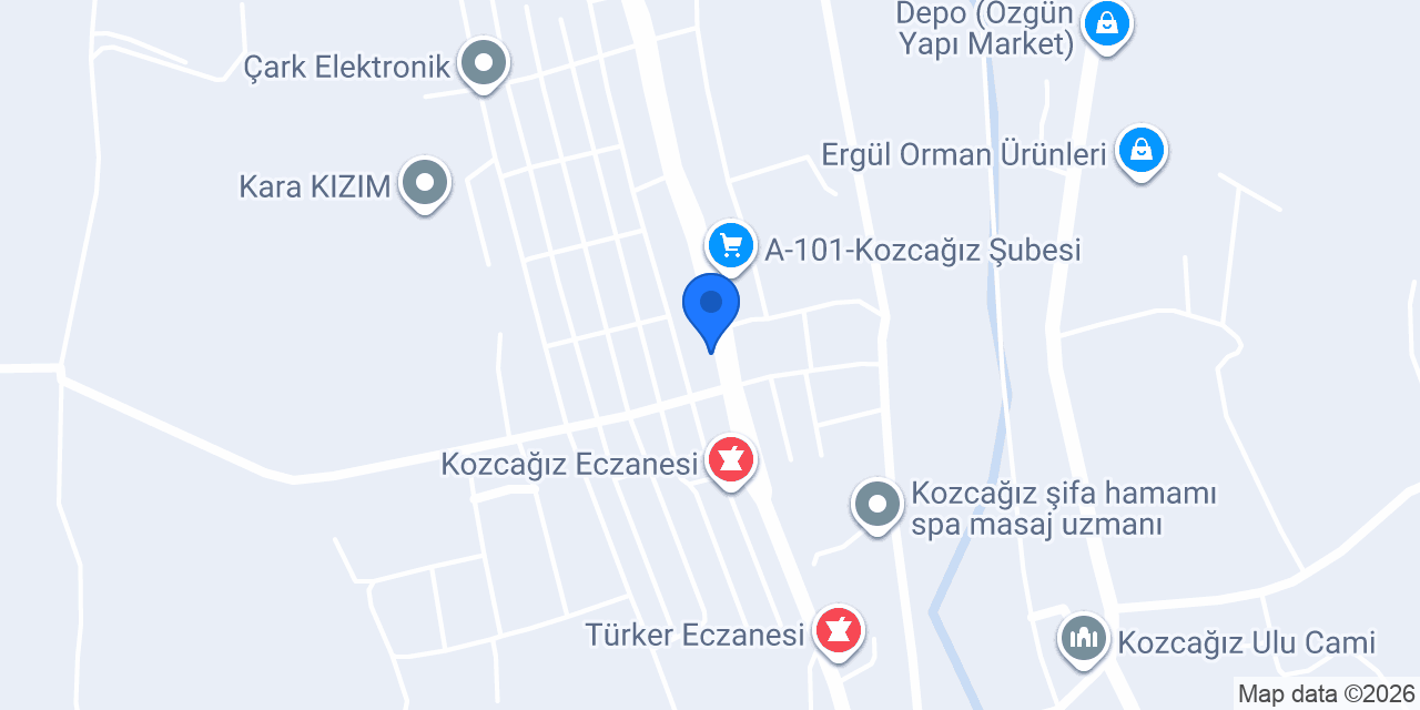Oya Eczanesi konumu