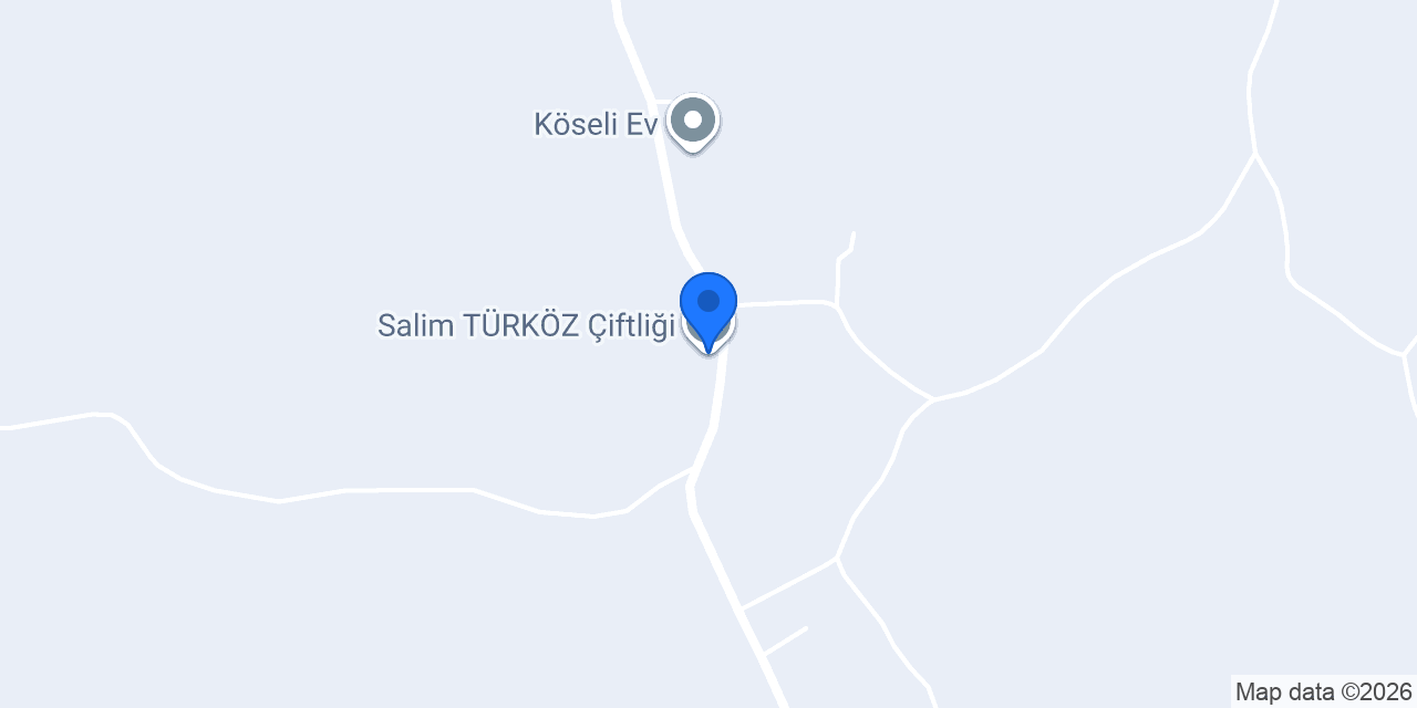 Salim TÜRKÖZ Çiftliği konumu