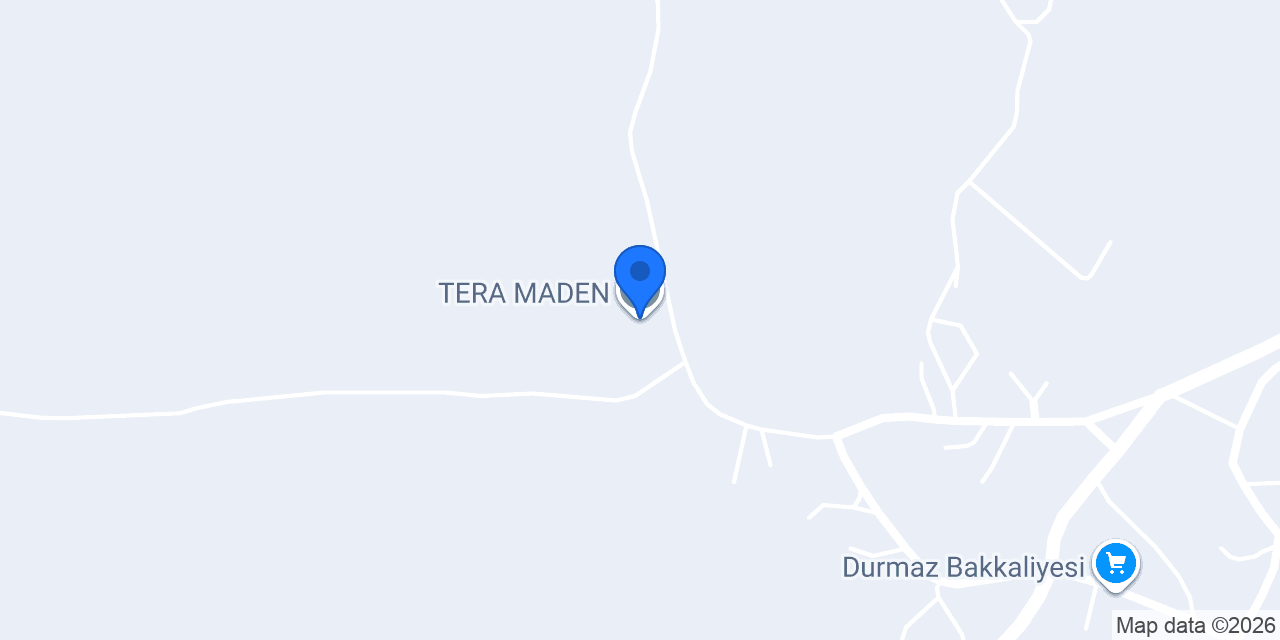 TERA MADEN konumu