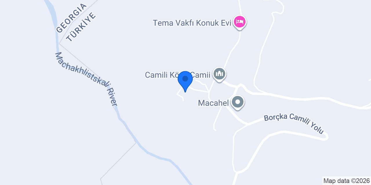 Camili Jandarma Karakolu konumu
