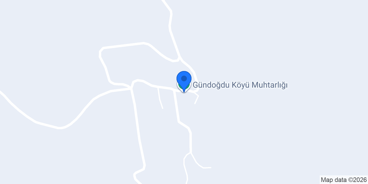 Gündoğdu Köyü Muhtarlığı konumu