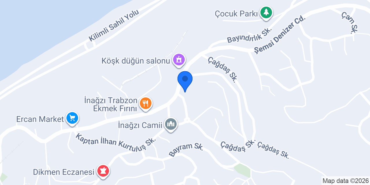 Dada Ticaret konumu