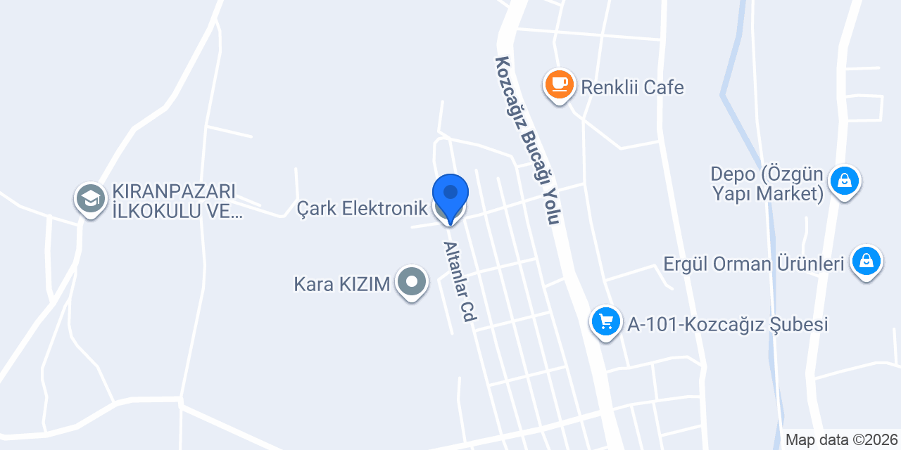 Çark Elektronik konumu