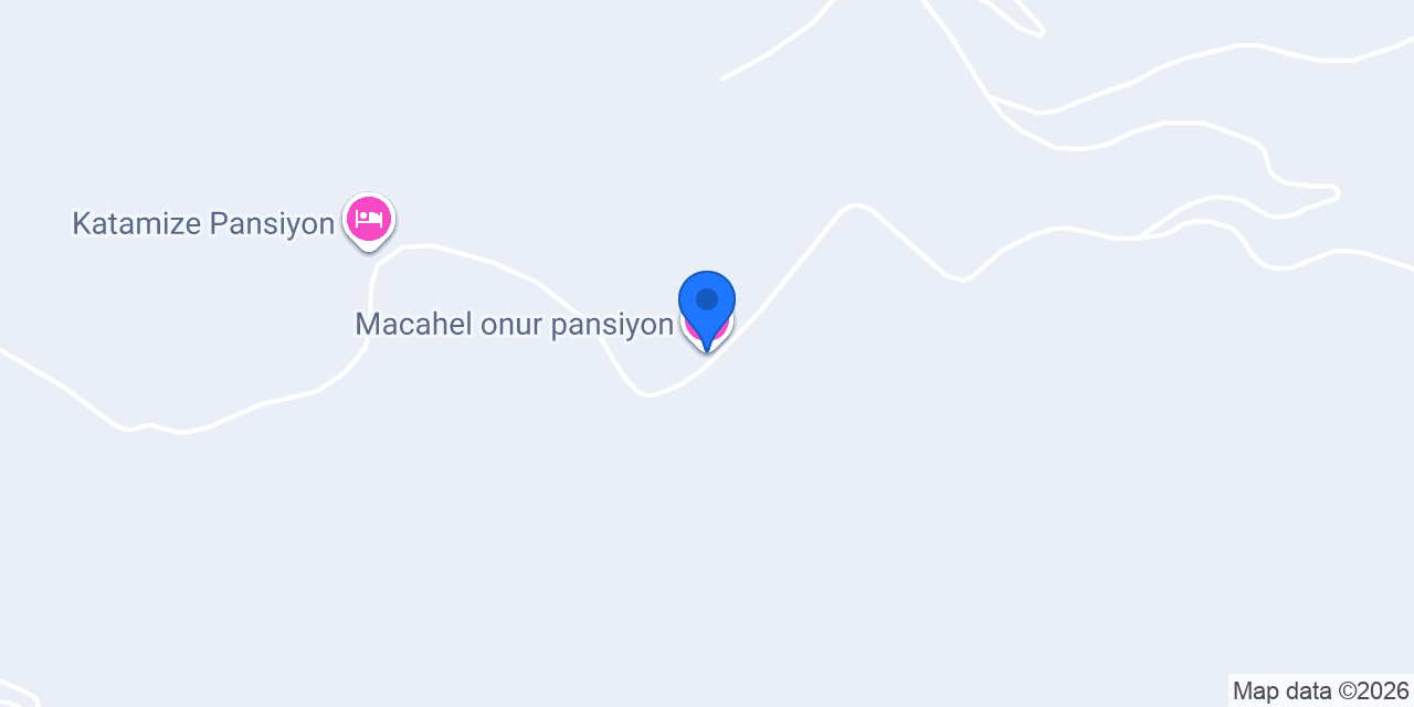 Macahel onur pansiyon konumu