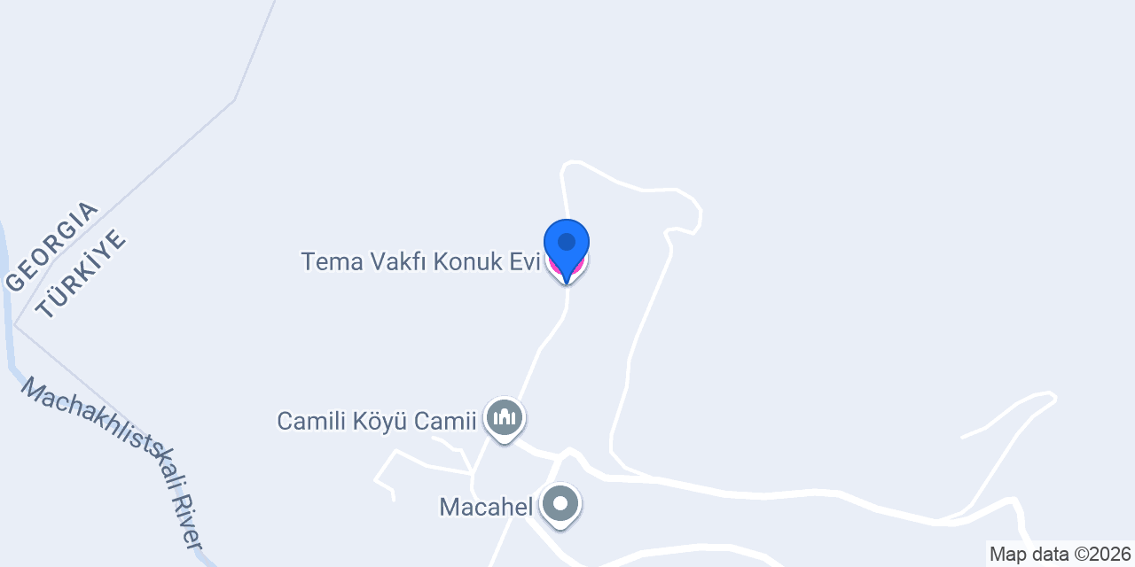 Tema Vakfı Konuk Evi konumu