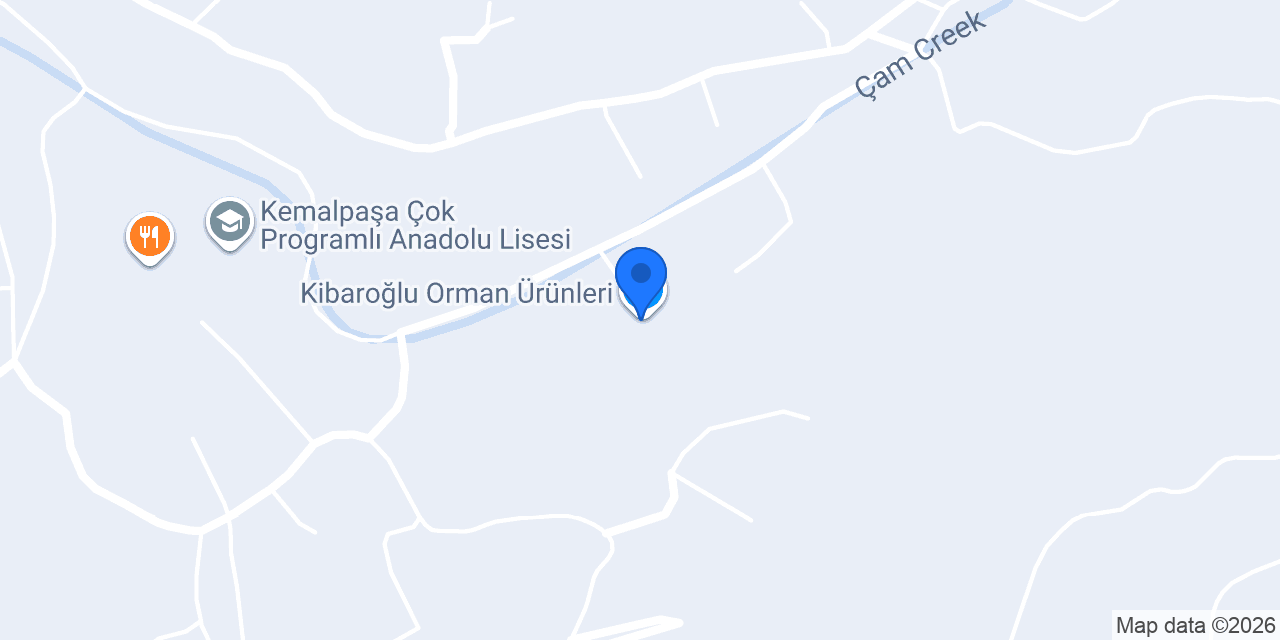 Kibaroğlu Orman Ürünleri konumu