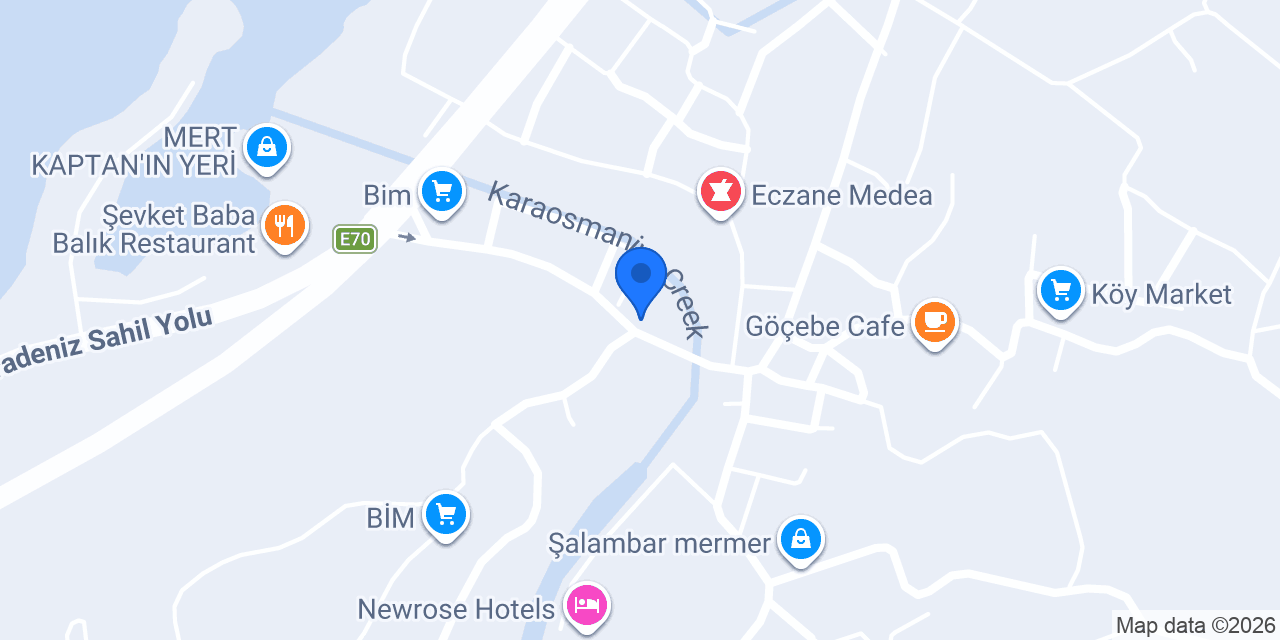Merkez Taksi konumu