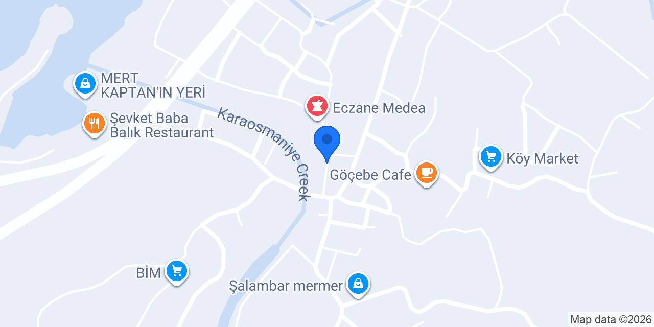 Paşam Pastanesi konumu