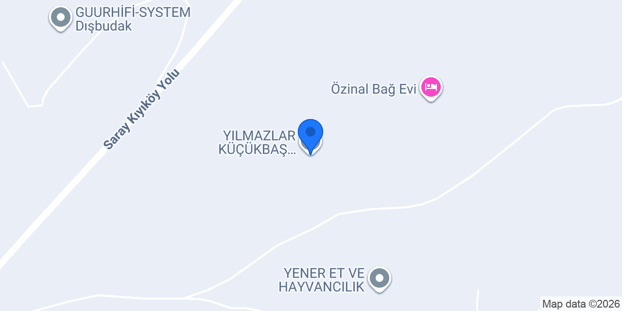 YILMAZLAR KÜÇÜKBAŞ HAYVANCILIK konumu
