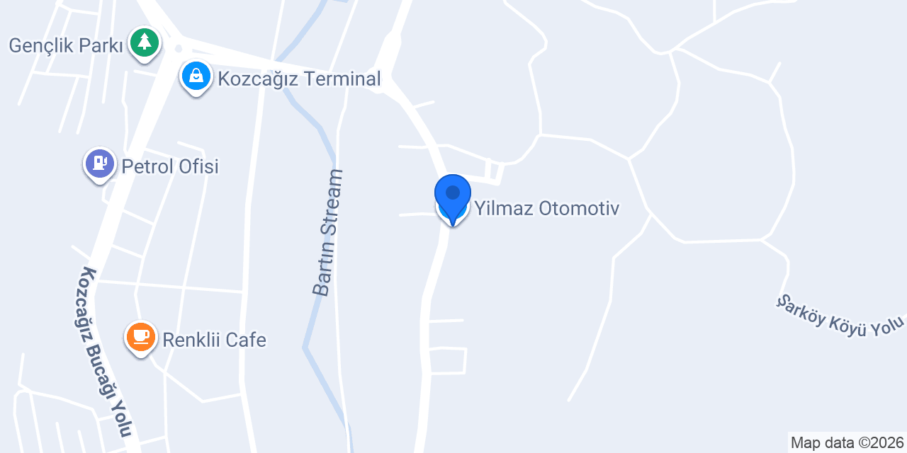 Yilmaz Otomotiv konumu