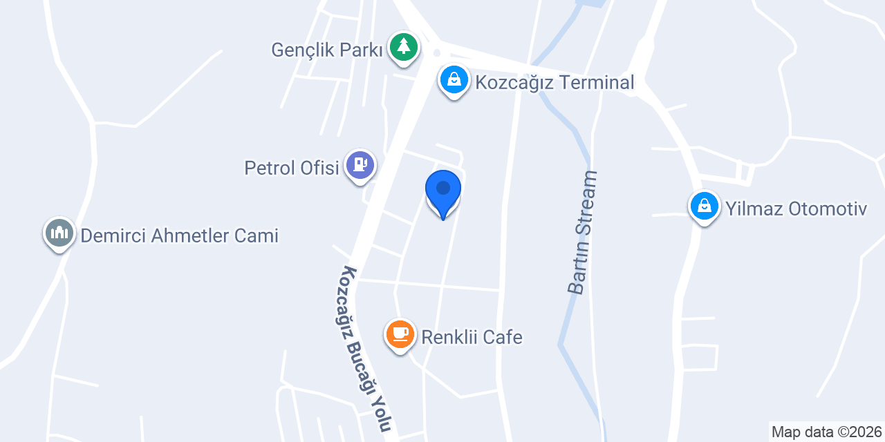 Kozcağız Ortaokulu konumu