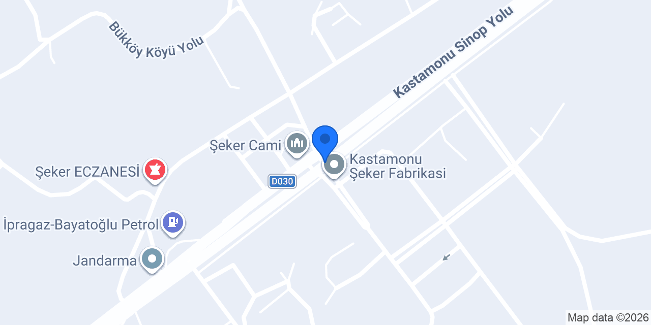 Şeker İlköğretim Okulu konumu