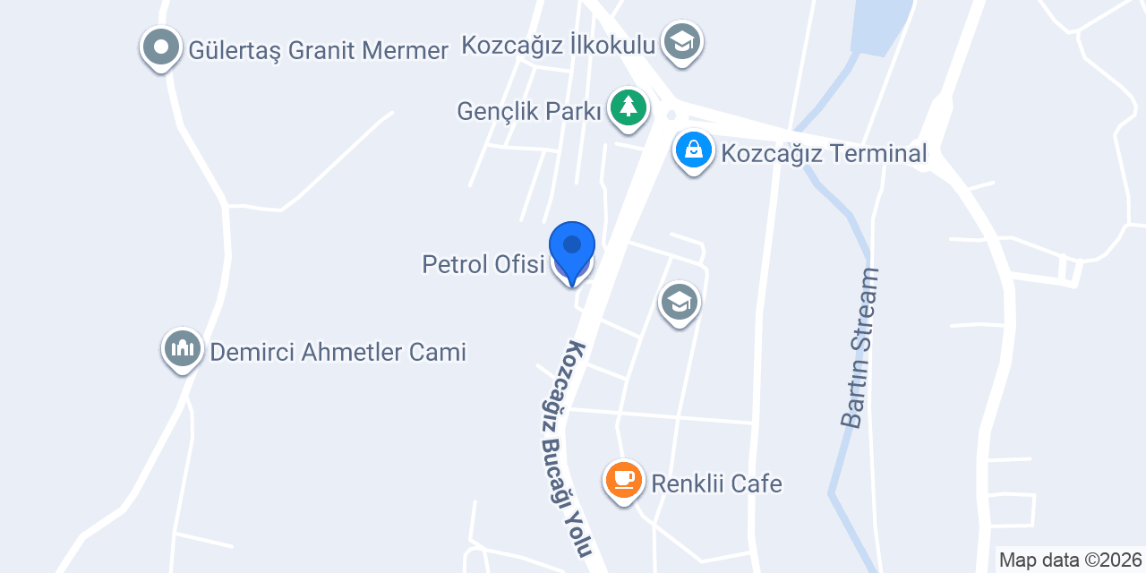 Petrol Ofisi konumu