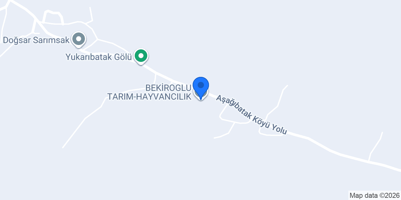 BEKİROGLU TARIM-HAYVANCILIK konumu