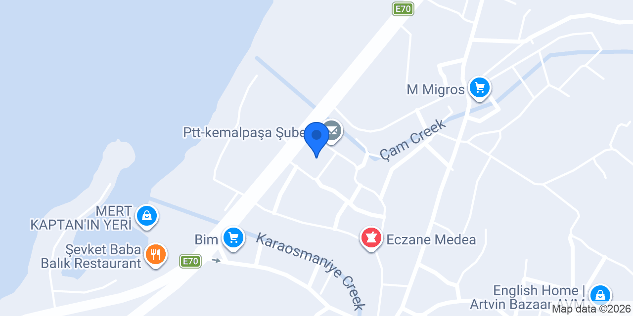 Ptt-kuzey konumu
