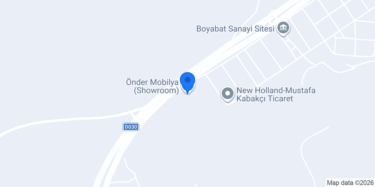 Önder Mobilya (Showroom) konumu