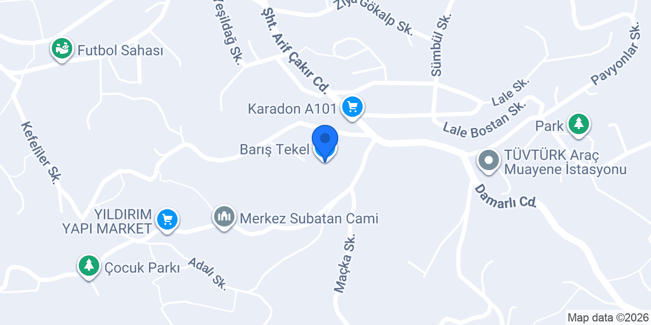 Barış Tekel konumu
