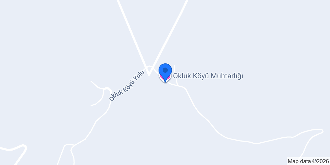 Okluk Köyü Muhtarlığı konumu