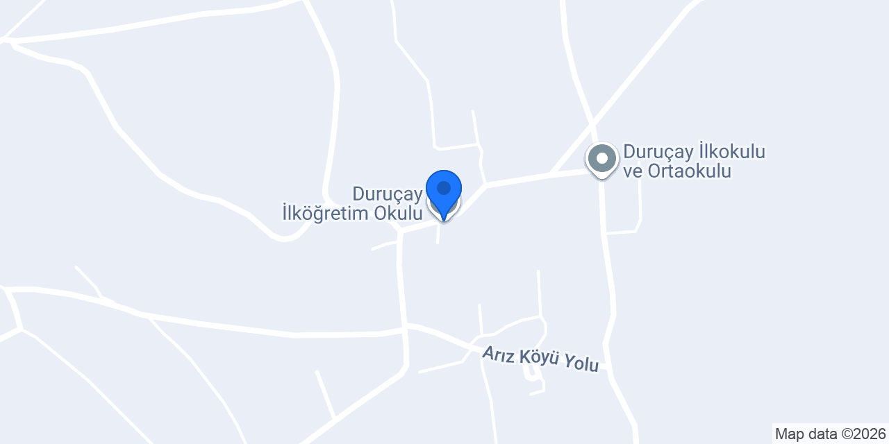 Duruçay İlköğretim Okulu konumu