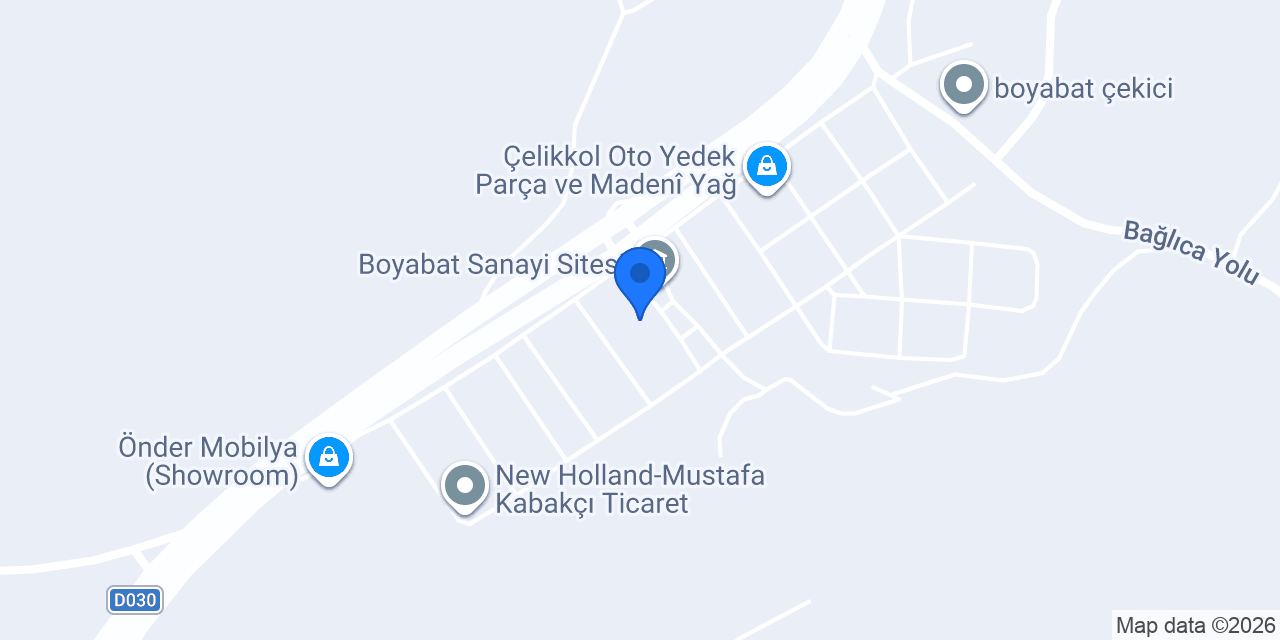 Madanoğlu Oto Elektrik konumu