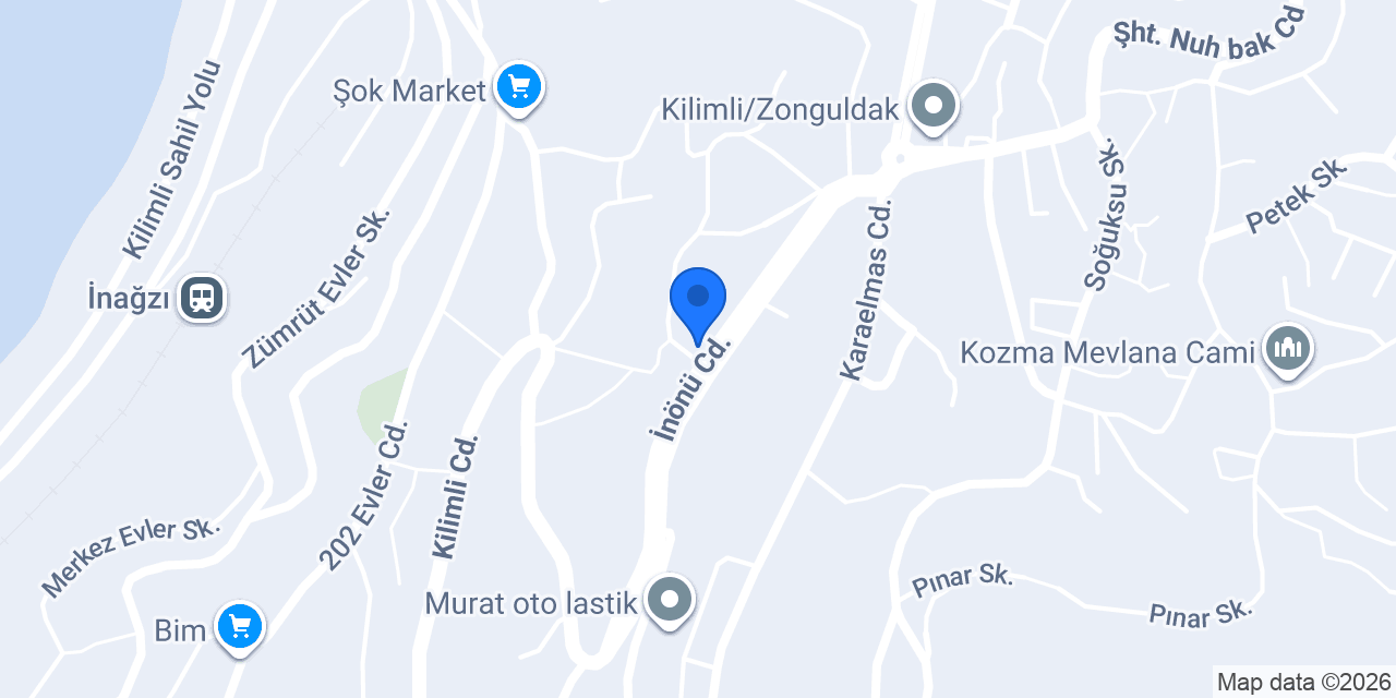 Petek Ticaret konumu