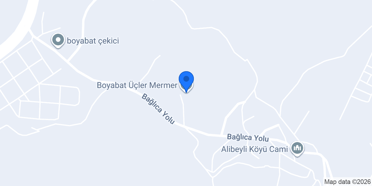 Boyabat Üçler Mermer konumu