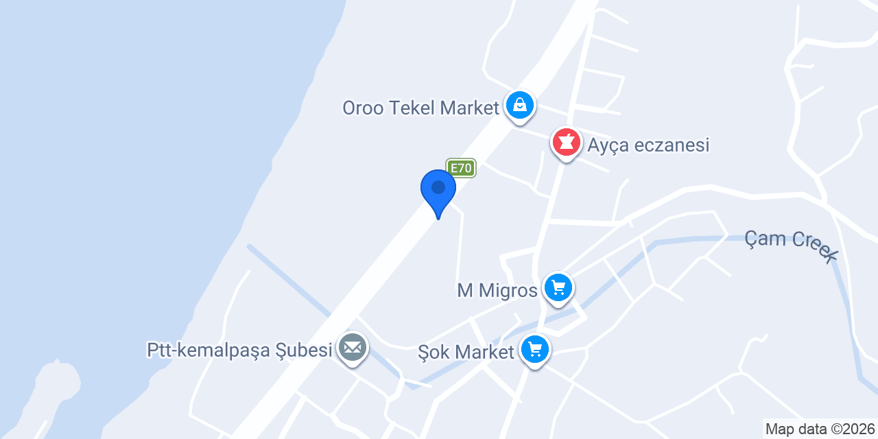 Adres Car Rental konumu