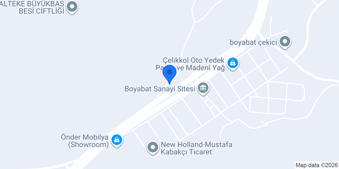 BOYABAT LANDİNİ TRAKTÖR BAYİİ konumu