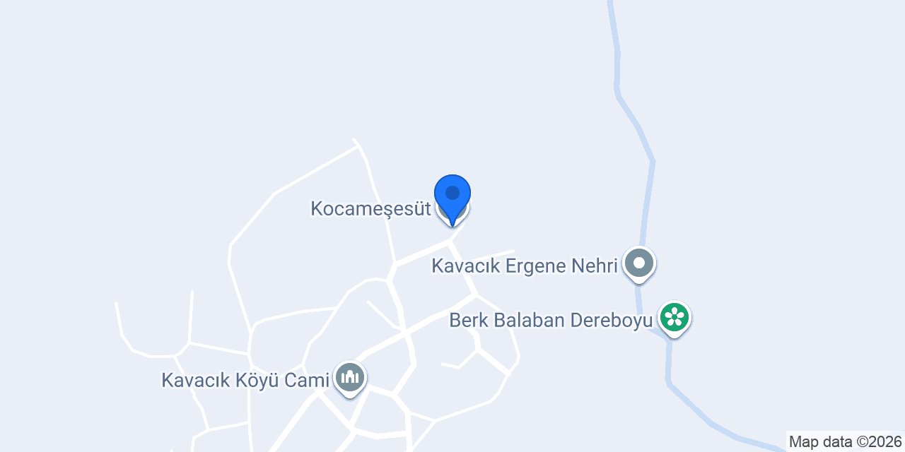 Kocameşesüt konumu